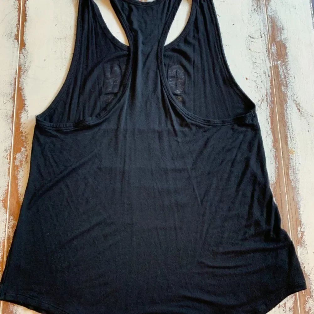 Green Juice now Champagne Later Black Tank Top - Picture 3 of 3